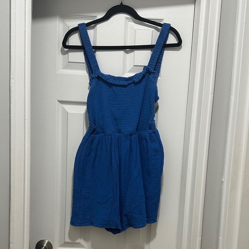 Blue Romper